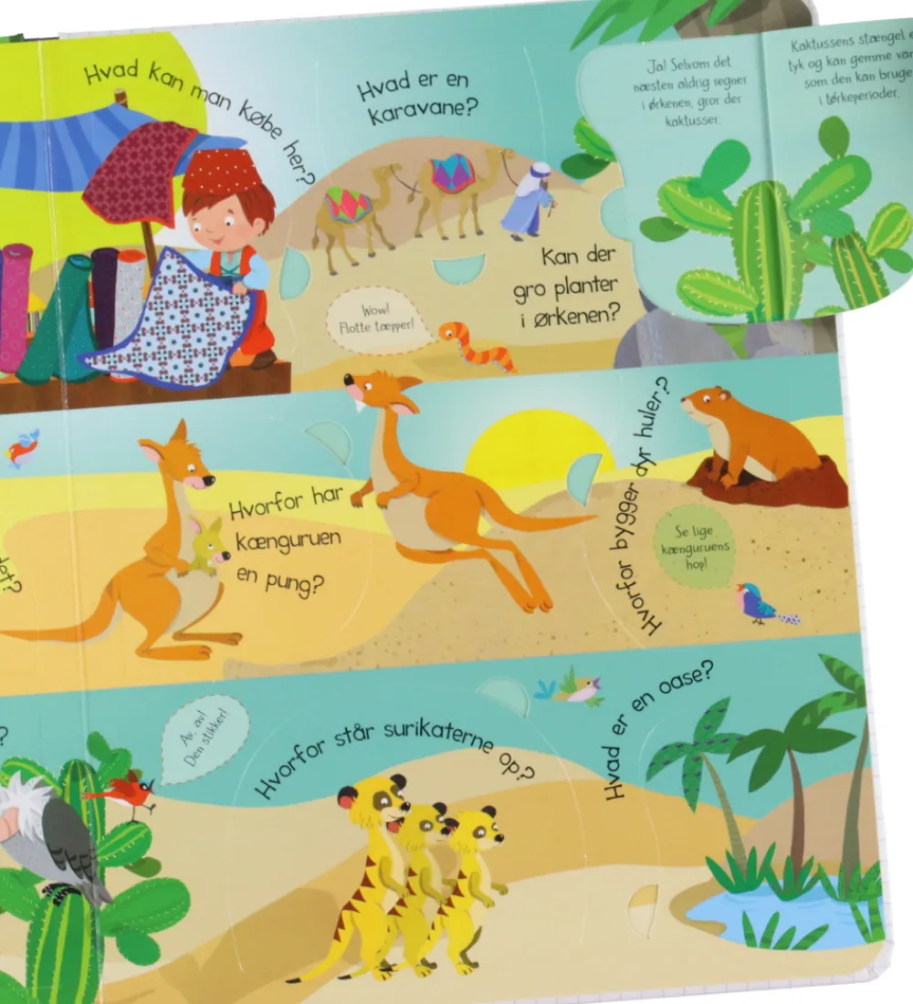 Forlaget Bolden Bøger|Bog - Løft og Find - Spørgsmål Og Svar Om Dyrene