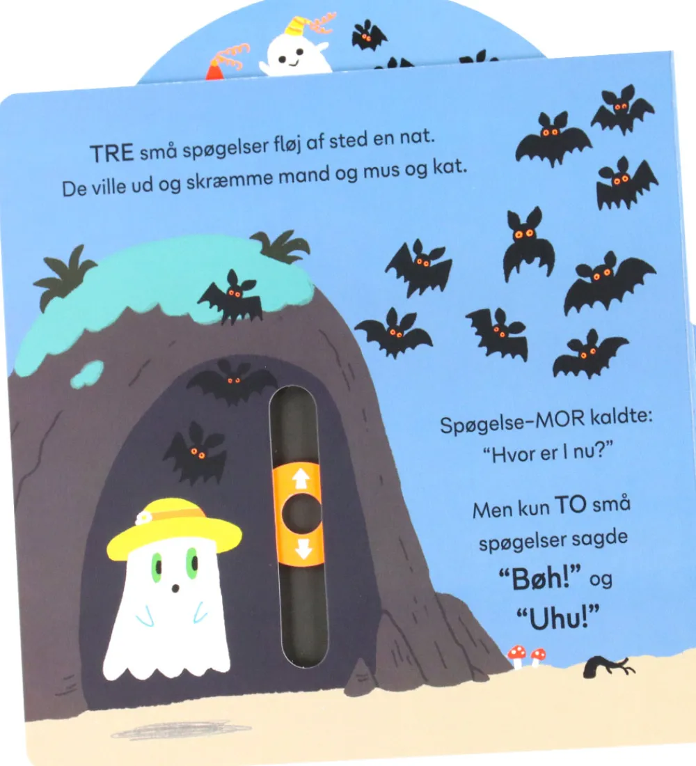 Forlaget Bolden Bøger|Bog m. Effekter - 5 Små Spøgelser - DA