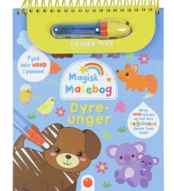 Forlaget Bolden Malebog|Magisk Malebog - Dyreunger