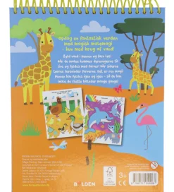 Forlaget Bolden Malebog|Magisk Malebog - Dyreunger