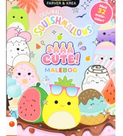 Forlaget Bolden Malebog|Kreativ Leg|Malebog - Sååå Cute! - Original Squishmallows