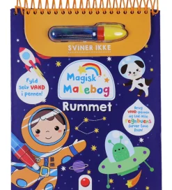 Forlaget Bolden Malebog|Malebog - Rummet - Mal Med Vand