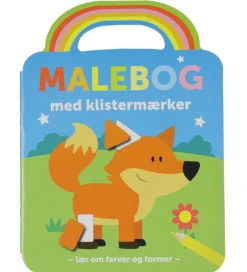Forlaget Bolden Malebog|Malebog m. Klistermærker - Ræv