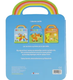 Forlaget Bolden Malebog|Malebog m. Klistermærker - Ræv