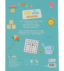 Forlaget Bolden Læringsbøger>Opgavebog - 100 Nye Sjove Opgaver - Fra 7 År