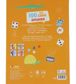 Forlaget Bolden Læringsbøger|Opgavebog - 100 Nye Sjove Opgaver - Fra 6 År
