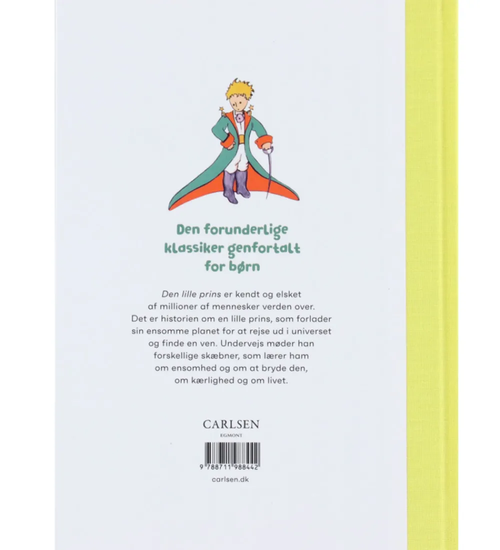 Forlaget Carlsen Bøger|Bog - Den Lille Prins - Genfortalt For Børn - D