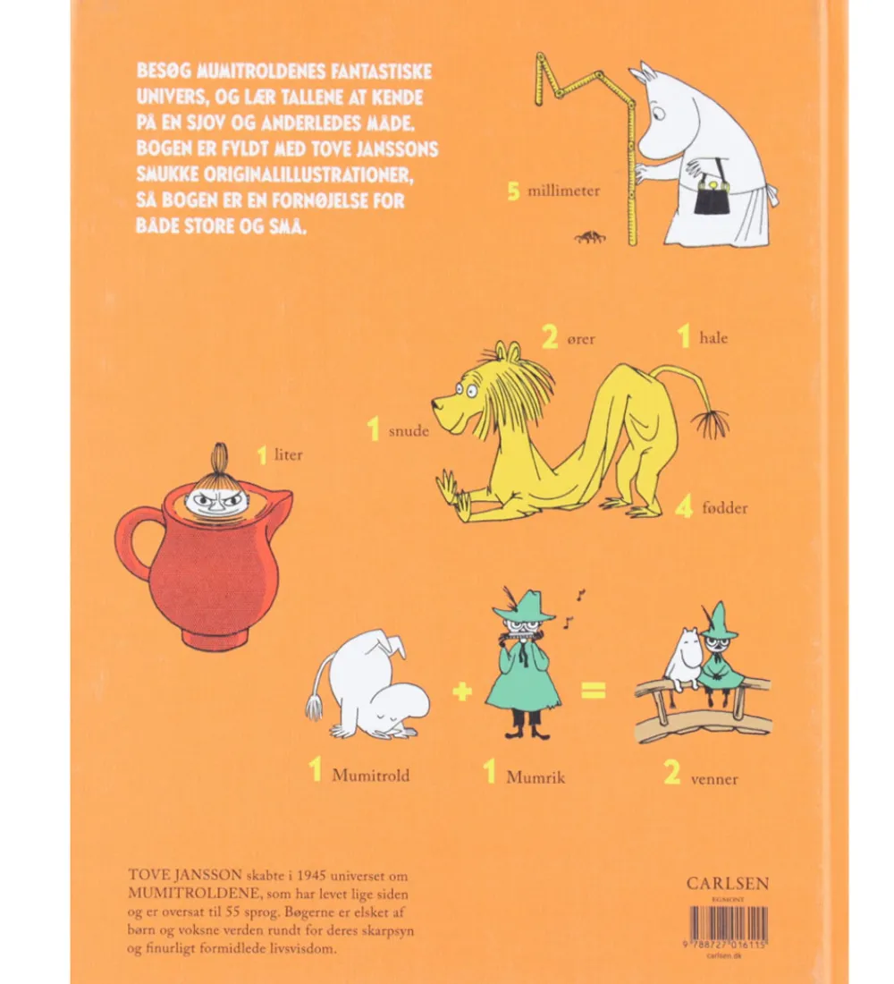 Forlaget Carlsen Bøger|Bog - Lær Tal Med Mumitroldene - DA