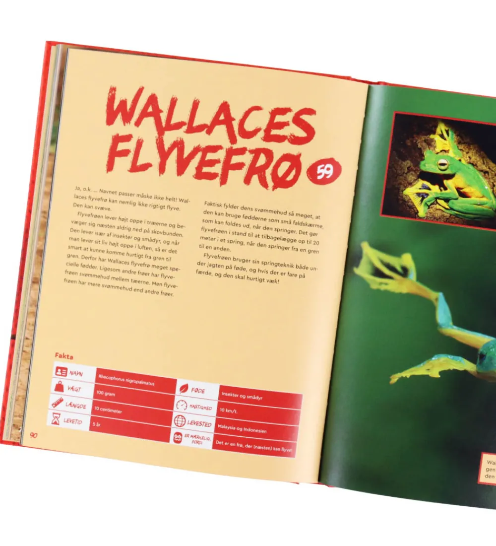 Forlaget Carlsen Bøger>Bog - Verdens 100 Mærkeligste Dyr