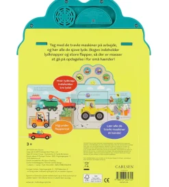 Forlaget Carlsen Bøger>Bog m. Lyd - Maskiner Med Lyd - DA