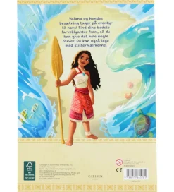 Forlaget Carlsen Malebog|Kreativ Leg|Malebog - Vaiana 2