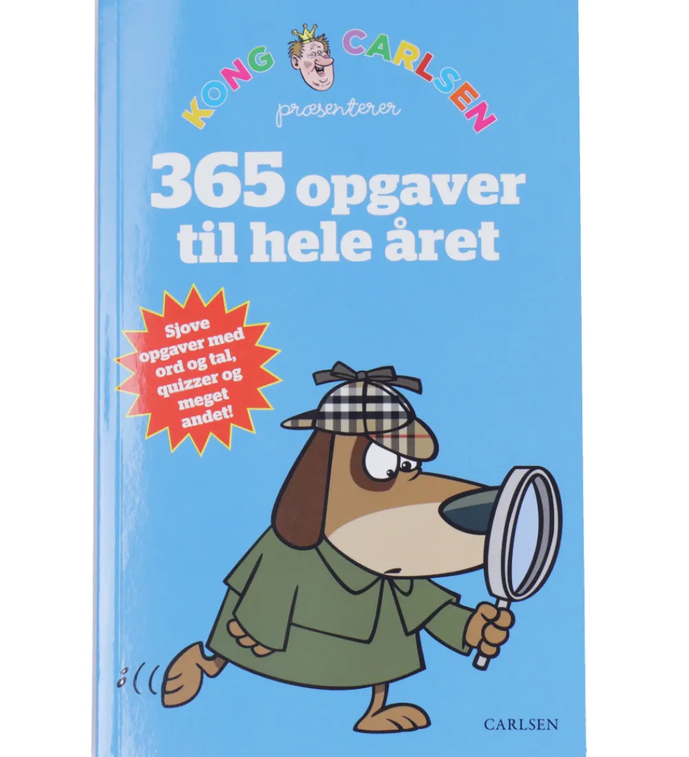Forlaget Carlsen Læringsbøger>Opgavebog - Kong Carlsen - 365 Opgaver Til Hele