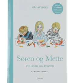 Forlaget Carlsen Læringsbøger>Opgavebog - Søren og Mette Vi Læser og Tegner -