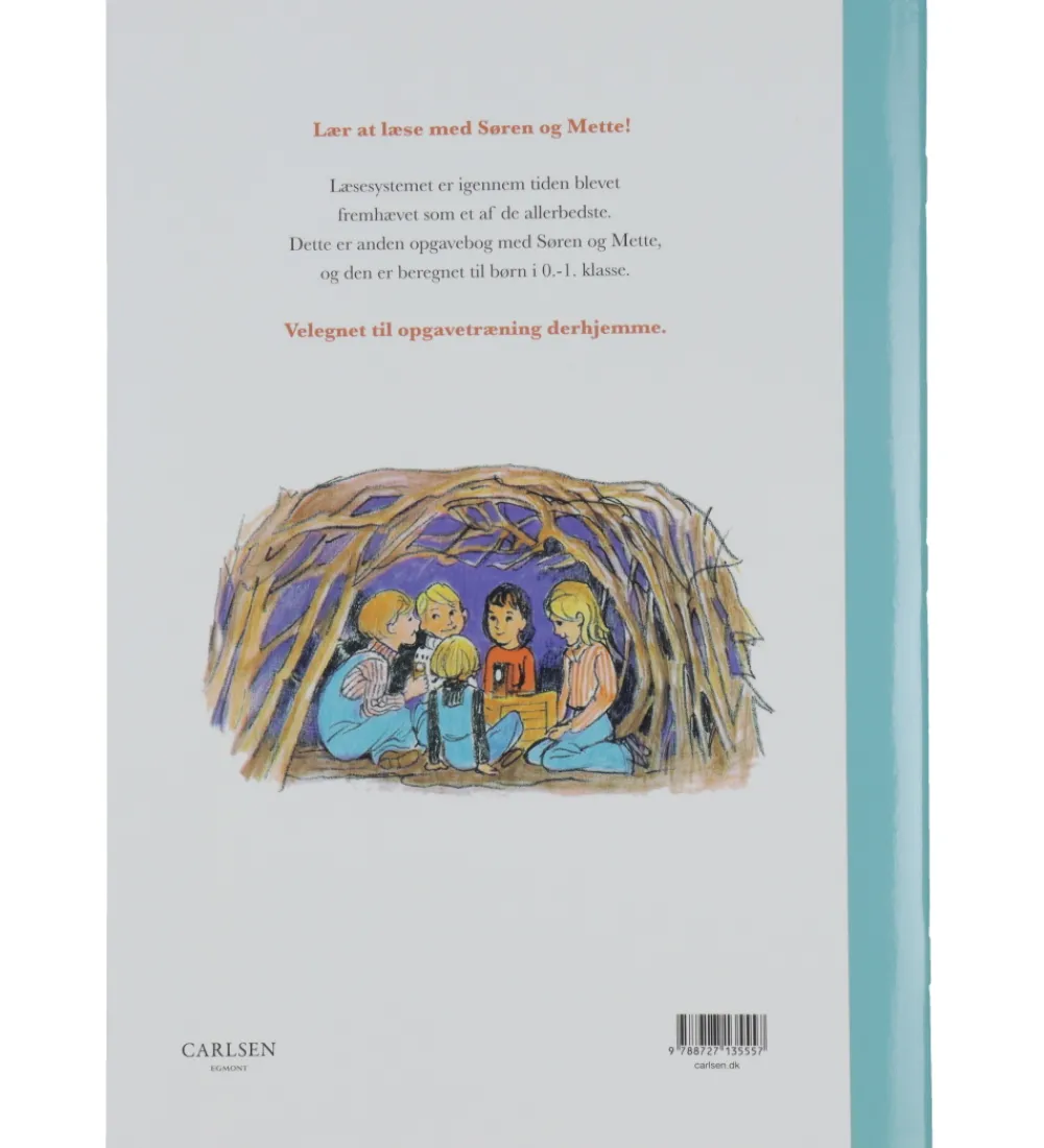 Forlaget Carlsen Læringsbøger>Opgavebog - Søren og Mette Vi Læser og Tegner -