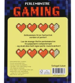 Forlaget Tukan Bøger|Bog - Perlemønstre - Gaming - DA