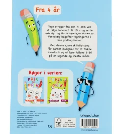 Forlaget Tukan Bøger>Bog - Prik Til Prik - 1-10 - DA