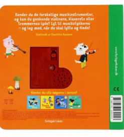 Forlaget Tukan Bøger|Bog m. Lyd - Min Lille Musikbog - Musikinstrument