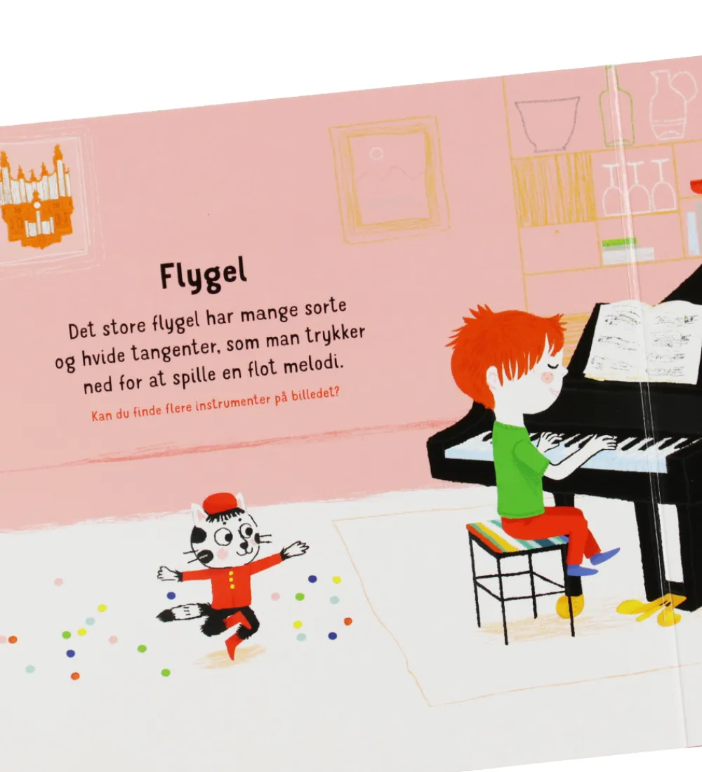 Forlaget Tukan Bøger|Bog m. Lyd - Min Lille Musikbog - Musikinstrument