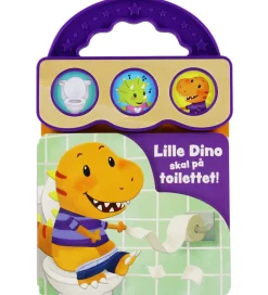 Forlaget Tukan Bøger>Bog m. Lyd - Lille Dino Skal På Toilettet - DA