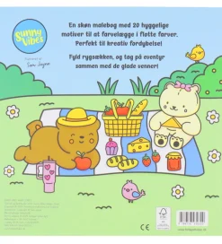 Forlaget Tukan Malebog|Malebog - Cozy Time - Sunny Vibes: Happy Street