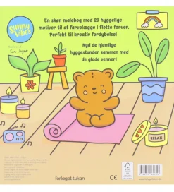 Forlaget Tukan Malebog>Malebog - Cozy Time - Sunny Vibes: Cozy & Calm