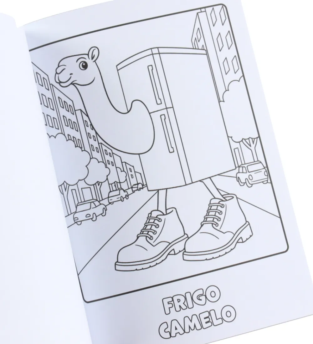 Forlaget Tukan Malebog|Kreativ Leg>Malebog - Italian Brainrot