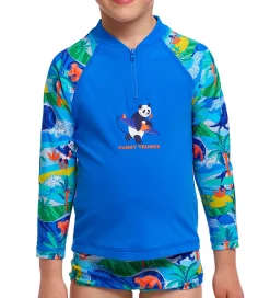 Funkita Svømmetøj|Svømning|Badebluse - Zippy Rash Vest - UV50+ - Duuude