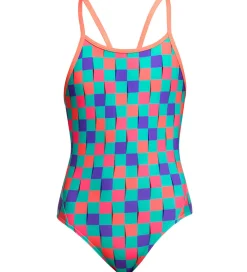 Funkita Svømmetøj>Badedragt - Diamond Back - UV50+ - Flip Flop