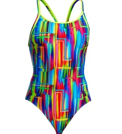 Svømmetøj>Funkita Badedragt - Diamond Back - UV50+ - The Glitch