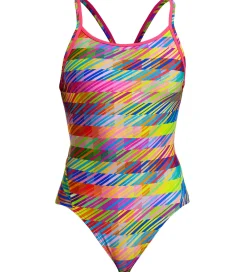 Funkita Svømmetøj|Badedragt - Diamond Back - UV50+ - Static Stack
