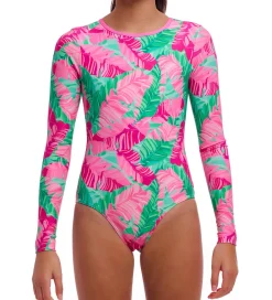 Funkita Svømmetøj>Badedragt - Long Shot - UV50+ - Tropic Palm