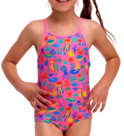 Funkita Svømmetøj|Svømning>Badedragt - Printed One - UV50+ - Fishilicious