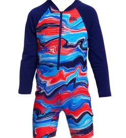 Funkita Svømmetøj|Svømning>Badeheldragt - Go Jump Suit - UV50+ - Wave Craze