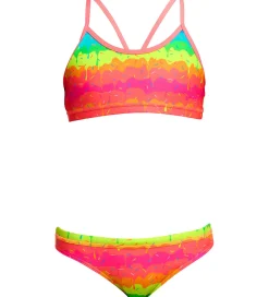 Funkita Svømmetøj|Svømning>Bikini - Racerback - UV50+ - Melting Mayhem