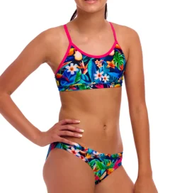 Børn Funkita Svømmetøj|Svømning|Bikini - Racerback - UV50+ - Birdie Wordie