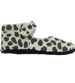 Fuzzies Skindfutter>Ballerina Hjemmesko - Puk - Dalmatinerprint