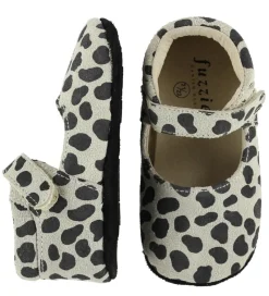 Fuzzies Skindfutter>Ballerina Hjemmesko - Puk - Dalmatinerprint