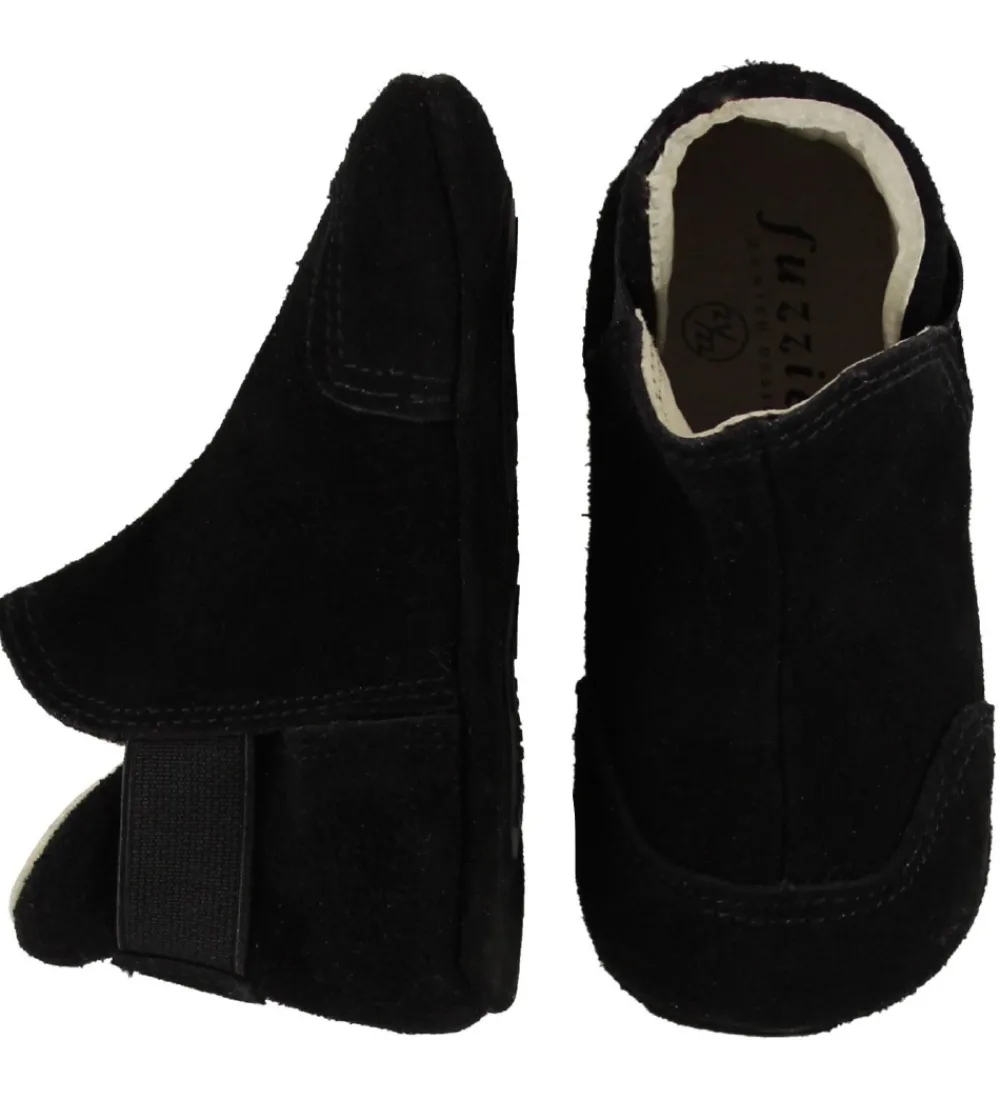 Fuzzies Skindfutter|Skindfutter - Lei - Sort Ruskind