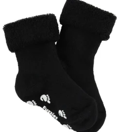 Børn Fuzzies Strømper|Skridsikre Strømper - Sort