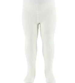 Børn Fuzzies Strømpebukser>Strømpebukser - Uld/Bomuld - Mælkehvid