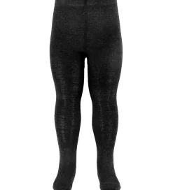 Børn Fuzzies Strømpebukser|Strømpebukser - Uld - Koksgrå