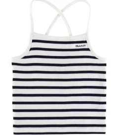 Børn GANT Toppe|Top - Rib - Evening Blue