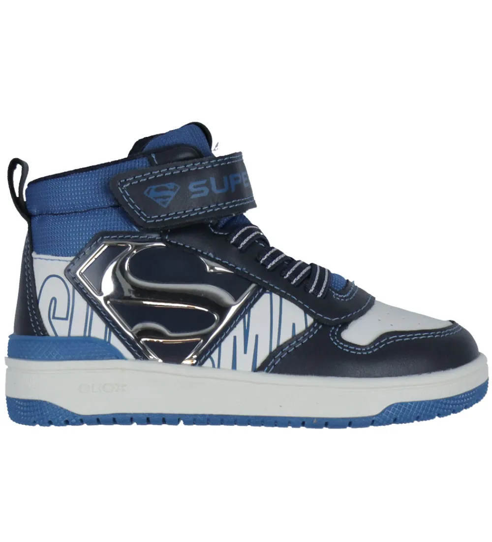 Børn Geox Støvler|Børnesko Og Babysko>Støvler - J Washiba - Navy/White