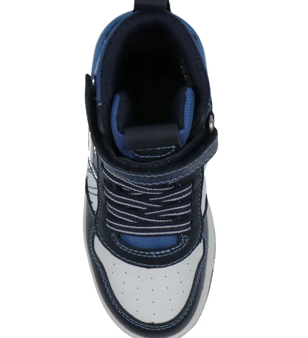 Børn Geox Støvler|Børnesko Og Babysko>Støvler - J Washiba - Navy/White