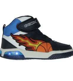 Geox Støvler|Støvler m. Lys - J Inek B C - Navy/Lt Blue