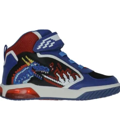 Geox Støvler>Støvler m. Lys - J Inek B A - Royal/Rød