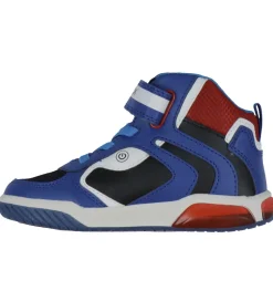 Geox Støvler>Støvler m. Lys - J Inek B A - Royal/Rød