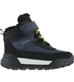Geox Vinterstøvler|Vinterstøvler - Tex - J Trekkyup B ABX - Navy/Lime