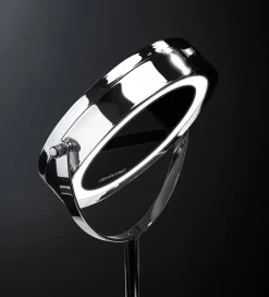 Gillian Jones Spejle>Bordspejl - Rund - LED/Forstørrelse - Krom