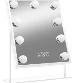 Gillian Jones Spejle|Makeupspejl - 9 LED/Touch - Hvid